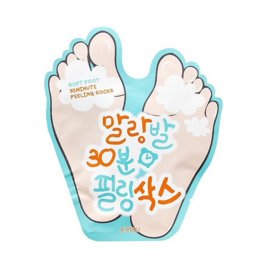 A'PIEU Soft Foot Peeling Socks Šveičiamosios pėdų kojinės