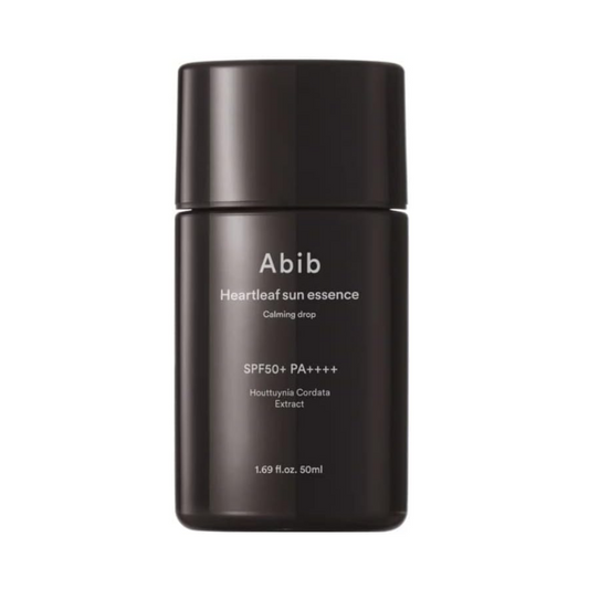 Abib Heartleaf Sun Essence Calming Drop SPF50+ esencija nuo saulės