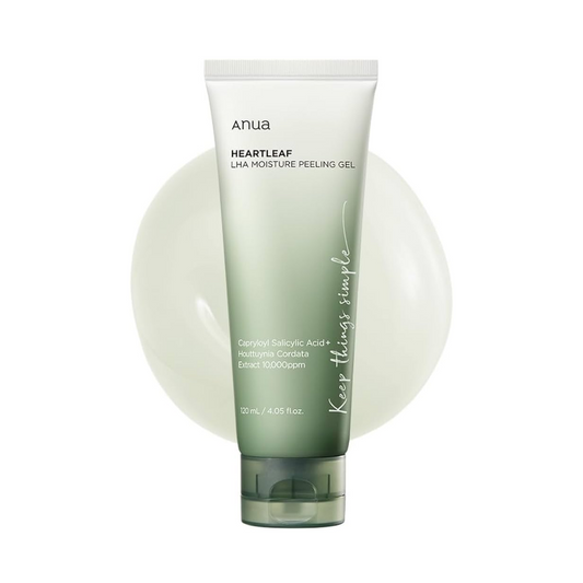 Anua Heartleaf LHA Moisture Peeling Gel Švelnus veido pilingas
