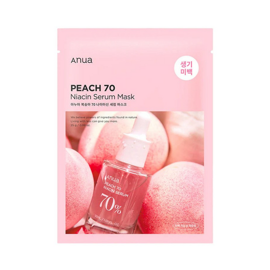 Anua Peach 70 Niacin Serum Mask Lakštinė veido kaukė
