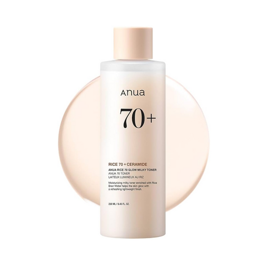 Anua Rice 70 Glow Milky Toner Maitinamasis veido toneris