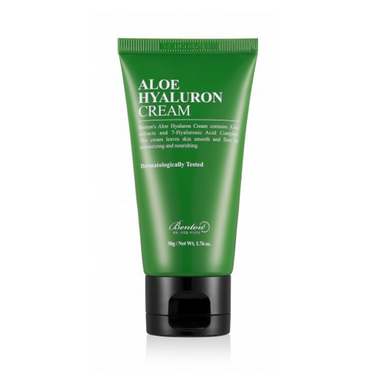 BENTON Aloe Hyaluron Cream Drėkinamais veido kremas