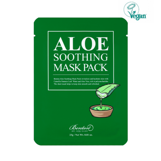 BENTON Aloe Soothing Mask Pack Lakštinė veido kaukė