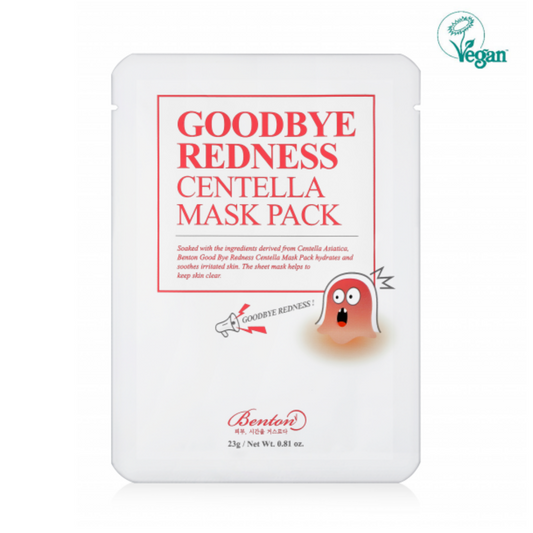 BENTON Goodbye Redness Centella Mask Lakštinė veido kaukė