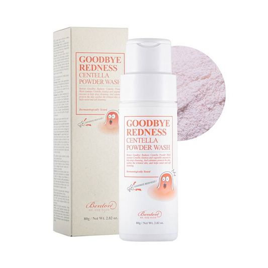 BENTON Goodbye Redness Centella Cica Powder Wash Veido prausiklis