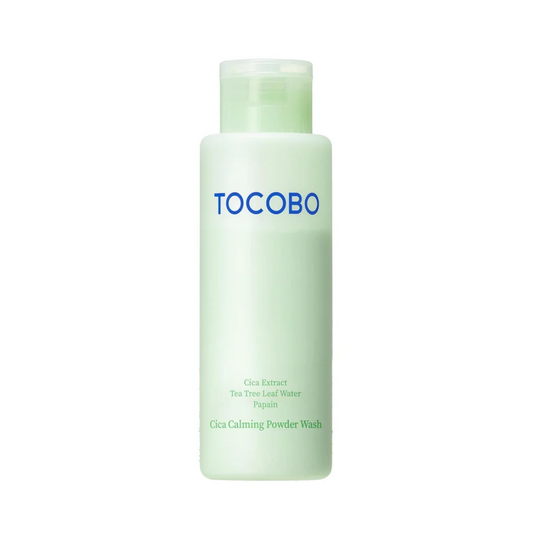 TOCOBO Cica Calming Powder Wash Enziminis veido prausiklis