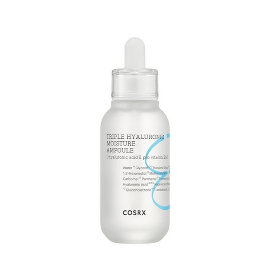 COSRX Hydrium Triple Hyaluronic Moisture Ampoule Veido serumas