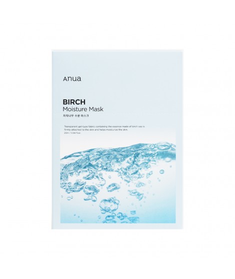 Dovana: Anua Birch Moisture Mask Lakštinė veido kaukė