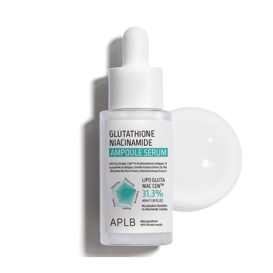 APLB Glutathione Niacinamide Ampoule Serum Universalus veido serumas