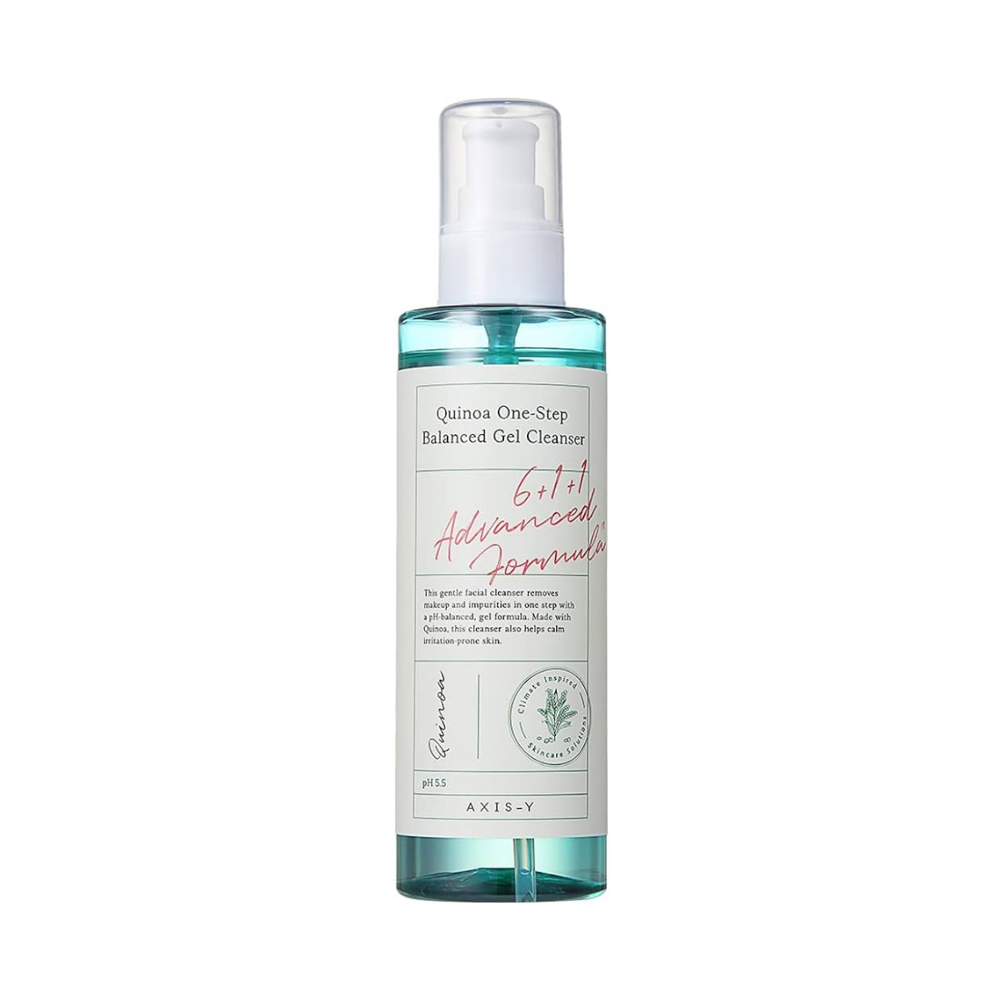 AXIS-Y Quinoa One-Step Balanced Gel Cleanser Gelinis veido prausiklis