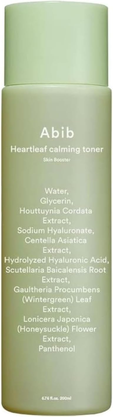 Abib Heartleaf Calming Toner Skin Booster 210ml for Sensitive Skin – Veido tonikas