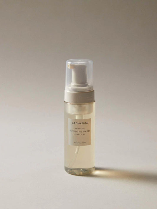 Aromatica Pure and Soft Feminine Foaming Wash - Vegan, pH-Balanced, Natural – Intymios higienos prausiklis