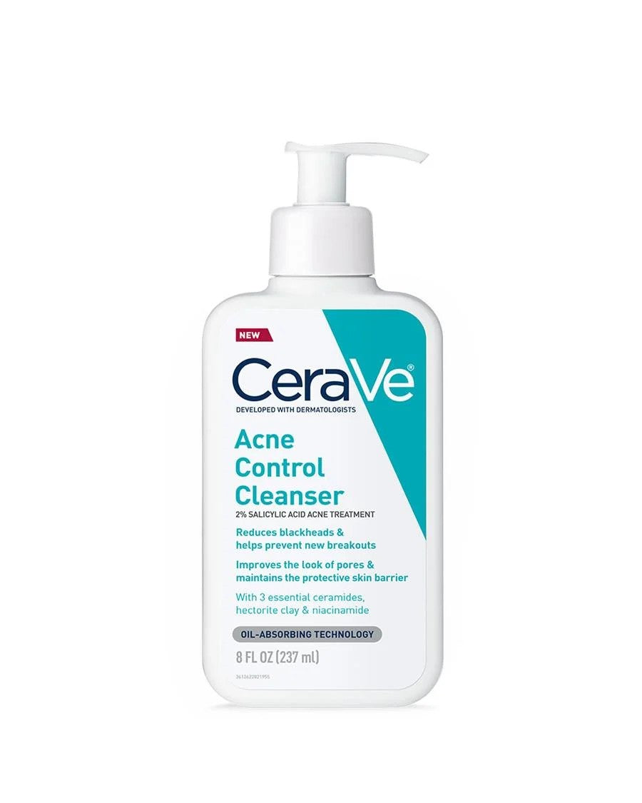 Cerave Blemish Control Face Cleanser with 2% Salicylic Acid and Niacinamide – Veido prausiklis