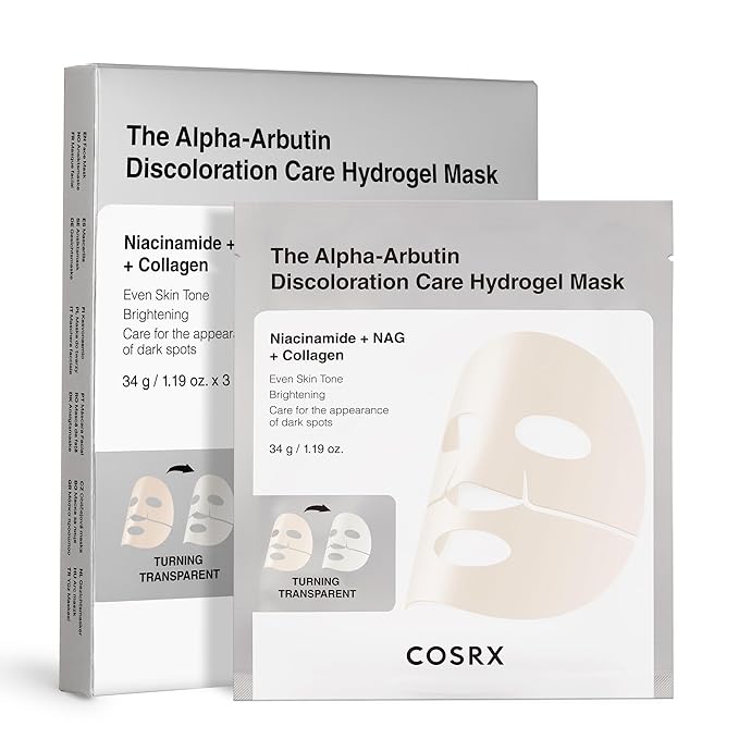 Cosrx Arbutin Discoloration Hydrogel Mask – Veido kaukė
