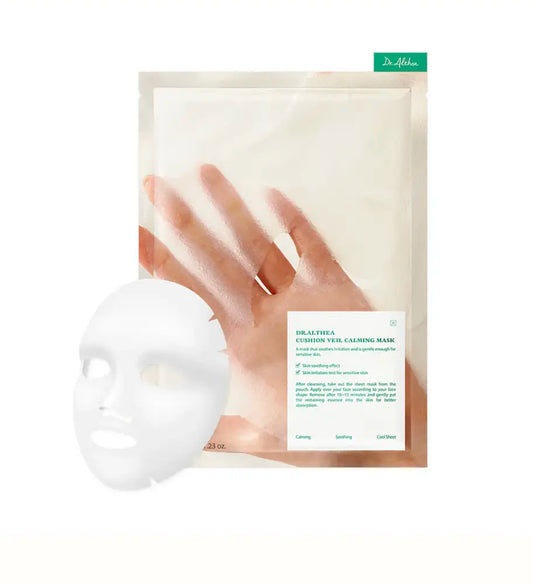 Dralthea Cushion Veil Calming Mask Cooling Mask to Help Reduce Redness – Veido kaukė
