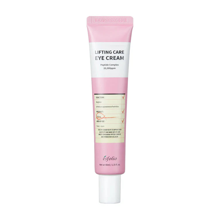 Esfolio Lifting Care Collagen & Peptide Eye Cream for Wrinkles and Fine Lines – Paakių kremas