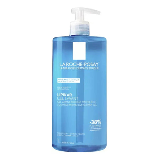 La Rocheposay Lipikar Cleansing Gel 1000ml – Veido prausiklis
