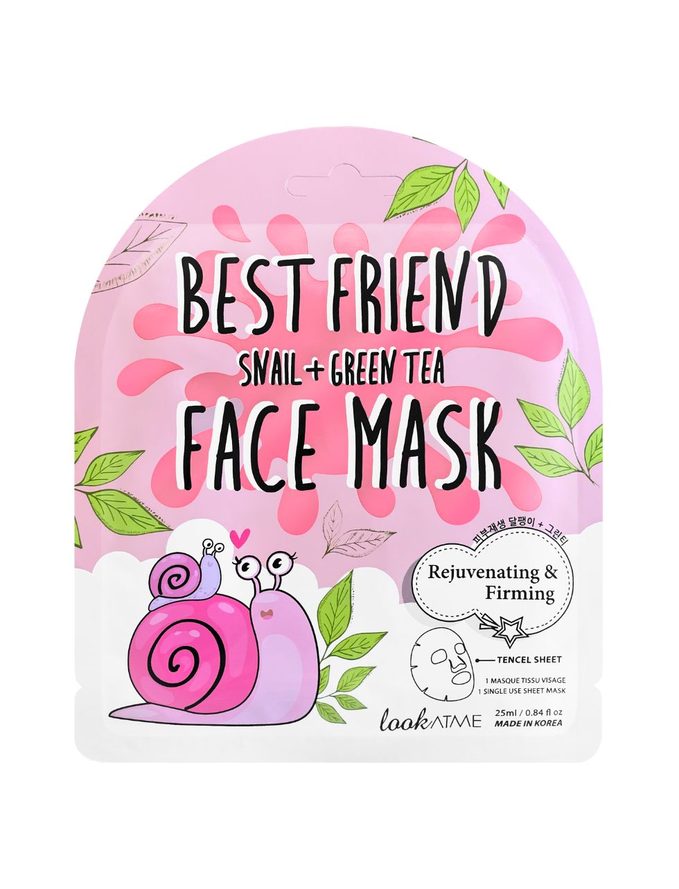 lookATME Best Friend Face Mask Lakštinė veido kaukė