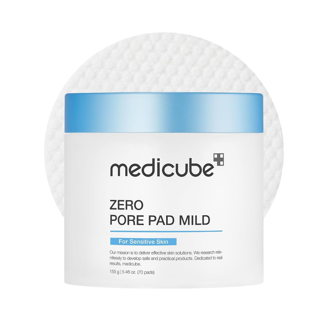 MEDICUBE Zero Pore Pad Mild Veido padeliai