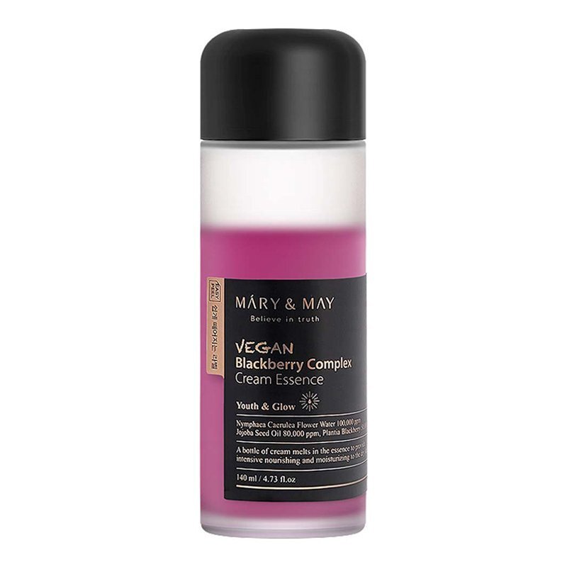 MARY & MAY Vegan Blackberry Complex Cream Essence Kreminė veido esencija