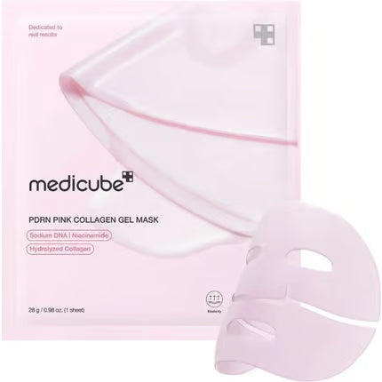 Medicube Pdrn Pink Collagen Gel Mask - 1 sheet – Veido kaukė