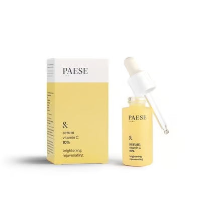 Paese Care Serum Vitamin C 10% Brightening Rejuvenating Oil Serum With Vitamin C 15ml – Veido serumas