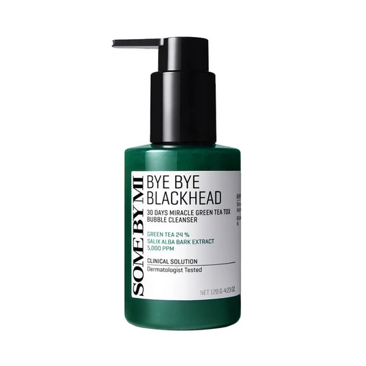 SOME BY MI Bye Bye Blackhead Miracle Green Tea Tox Bubble Veido prausiklis