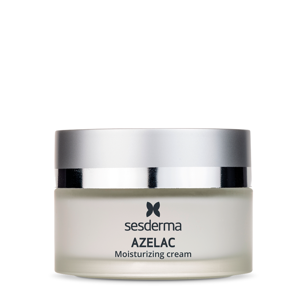 Sesderma Azelac Moisturizing Cream 50ml Hydrating Cream For Skin Imperfections – Veido kremas