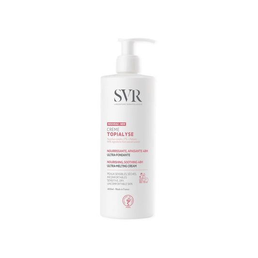 Svr Topialyse Nourishing Cream For Face And Body 400ml – Veido kremas