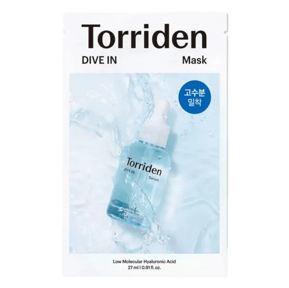 Dovana: Torriden DIVE-IN Low Molecule Hyaluronic Acid Mask Lakštinė veido kaukė