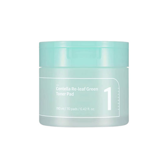 Numbuzin No.1 Centella Re-leaf Groene Toner Pad