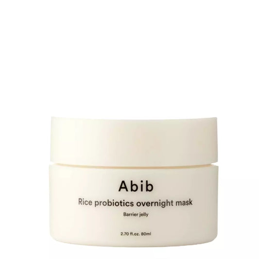 Abib Rice Probiotics Overnight Mask Barrier Jelly Naktinė veido kaukė