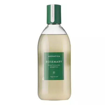 Aromatica Rosemary Scalp Scaling Shampoo Valomasis plaukų šampūnas su rozmarinais 400 ml