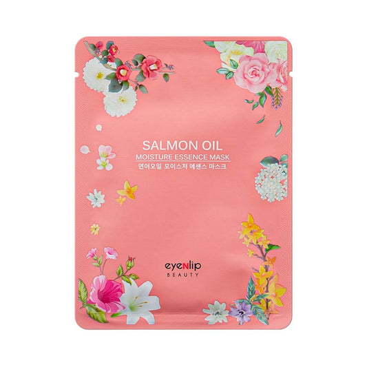 eyeNlip Moisture Essence Mask collagen Lakštinė veido kaukė "eyeNlip" - Lašišos aliejus