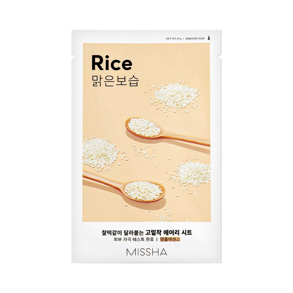 Dovana: MISSHA Airy Fit Sheet Mask Lakštinė kaukė - Ryžių ekstraktas