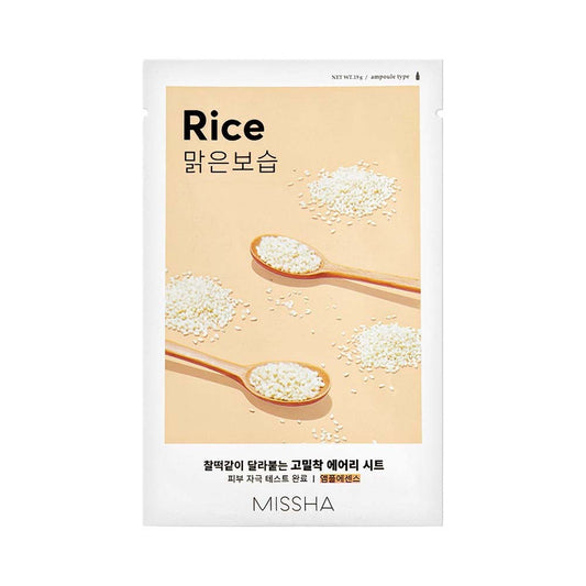 Dovana: MISSHA Airy Fit Sheet Mask Lakštinė kaukė - Ryžių ekstraktas