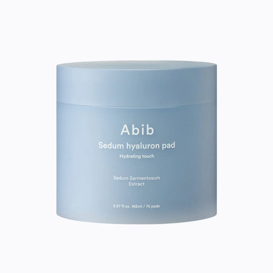 Abib Sedum Hyaluron Pad Hydrating Touch Tonizuojantys padeliai