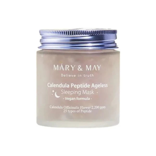 Mary & May Calendula Peptide Ageless Sleeping Mask Naktinė veido kaukė