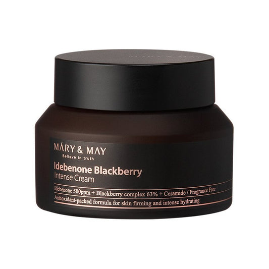 Mary & May Idebenone Blackberry Intense Cream Veido kremas