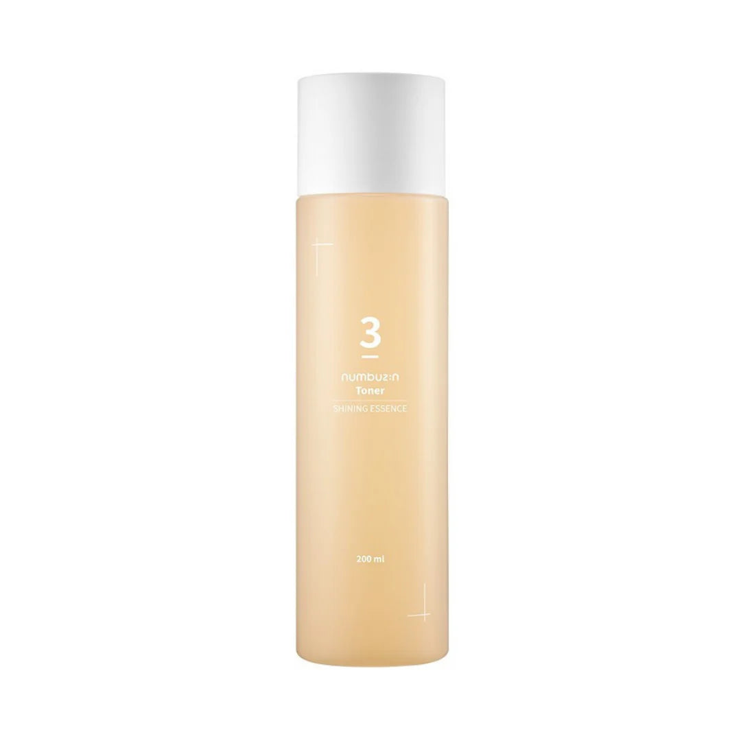 Numbuzin No.3 Super Glowing Essence Toner Veido tonikas