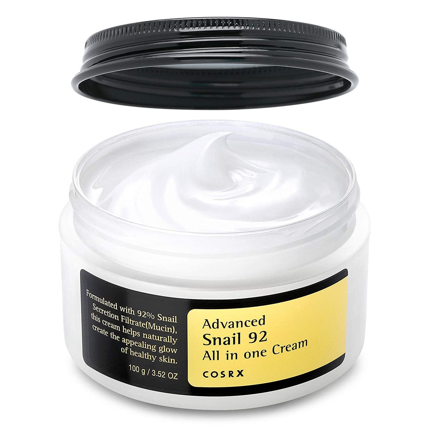 COSRX Advanced Snail 92 All In One Cream - veido kremas su sraigių mucinu - odoscentras.lt