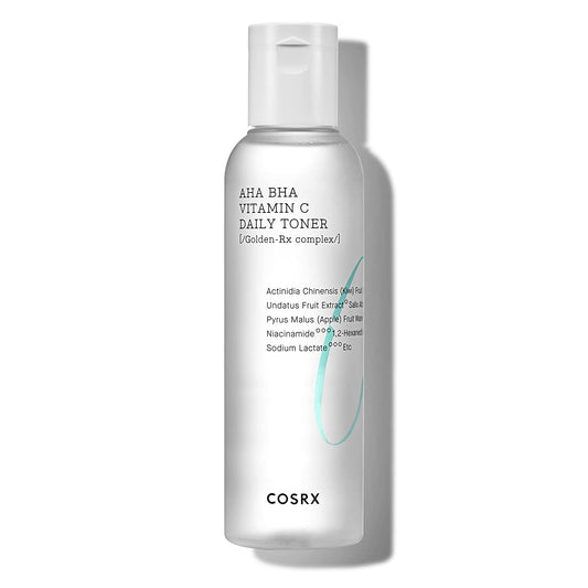 COSRX Refresh AHA BHA Vitamin C Daily Toner - šveičiamasis veido tonikas - odoscentras.lt