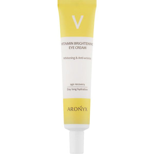 ARONYX Vitamin Brightening Eye Cream - skaistinantis paakių kremas - odoscentras.lt