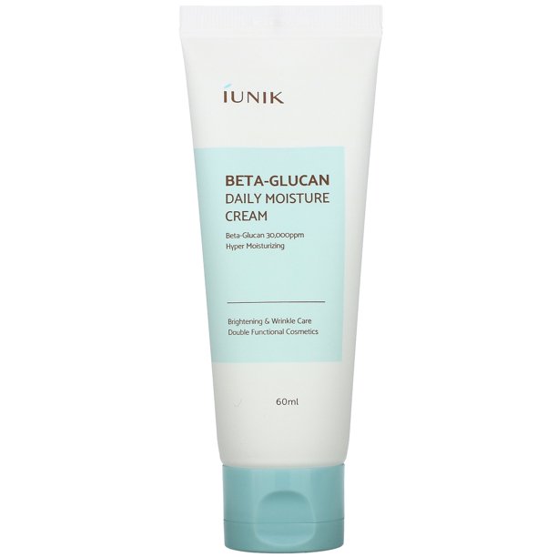 iUNIK Beta - Glucan Daily Moisture Cream - drėkinamasis veido kremas - odoscentras.lt