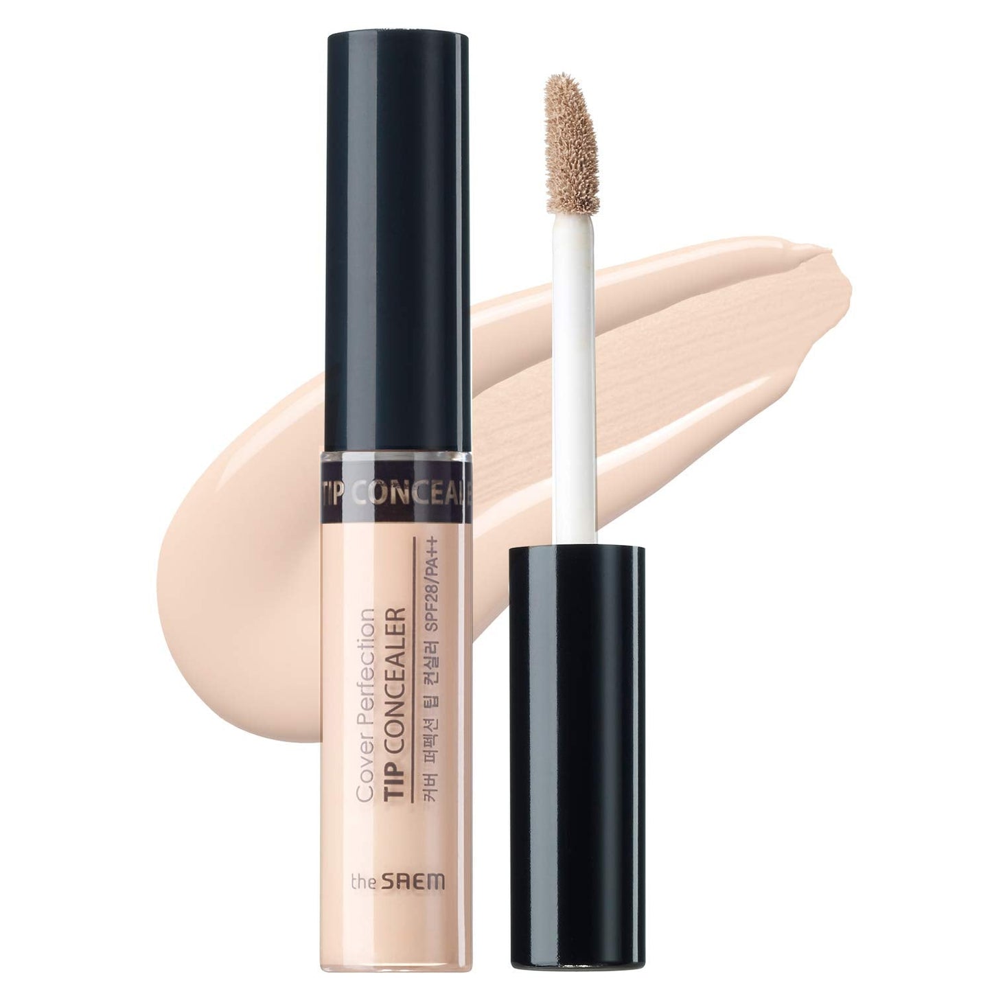 THE SAEM Cover Perfection Tip Concealer - maskuoklis - odoscentras.lt